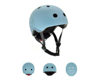 Scoot & Ride Kask Ochronny S-M dla dzieci 3+ Steel - 1014701 - zdjęcie 3